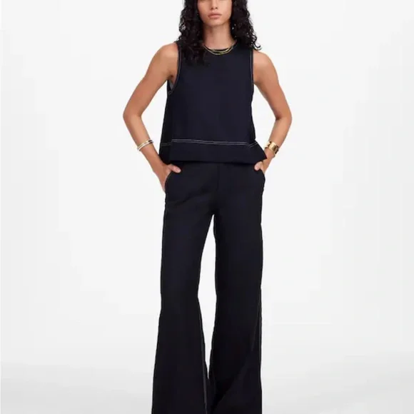 Madewell linen pants & top - Picture 1 of 8